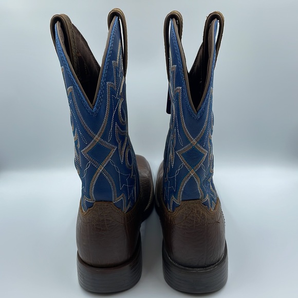 Durango Westward Western Boot -‎ Wide Square Toe Men’s Sz 10 - Picture 3 of 11